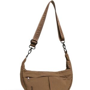 Elegant Mocha Crossbody Bag